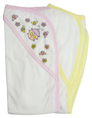 Infant Hooded Bath Towel (Pack of 2)